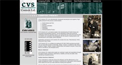 Desktop Screenshot of cvs-controls.com